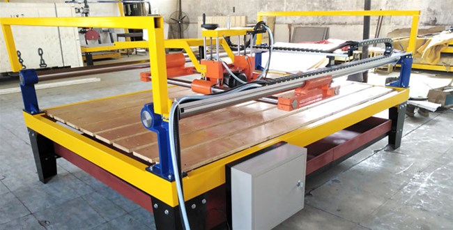 石材切割機如何切廚房灶臺？